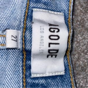 Agolde organic cotton jeans. Size 27. Bought for $250 asking 100